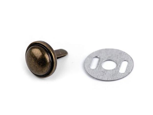 Bodennägel/Taschenfüße Altmessing aus Kunststoff/Metall Ø 12 mm
